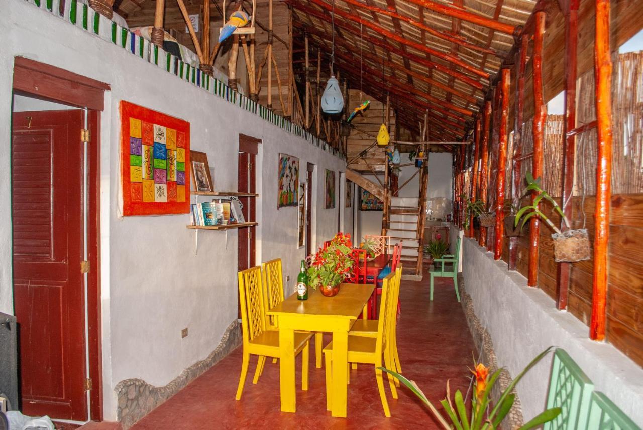 Hostel La Ballena Backpacker Las Galeras Exteriér fotografie